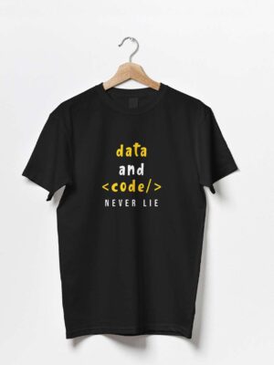 Data And Code Never Lie | Unisex Developer T-shirt