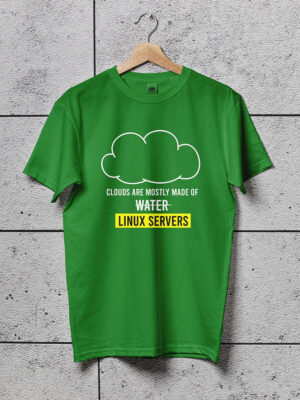 Clouds Are Mostly Made Up Of Linux Servers | Unisex Developer T-shirt