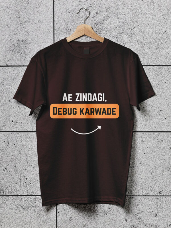 ae-zindagi-debug-karwade-coding-tshirt-maroon