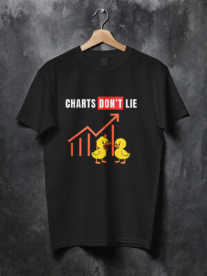 charts dont like data-analyst tshirt black