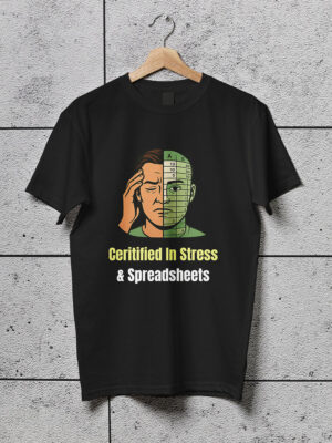 Certified In Stress | Unisex CA T-shirt