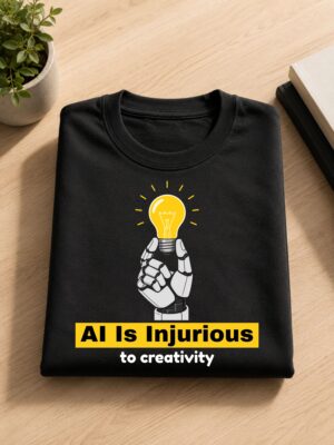 AI Is Injurious To Creativity | Unisex AI T-shirts